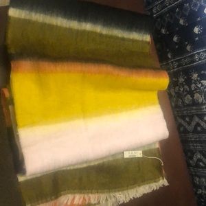 Madewell stripe scarf new with tags